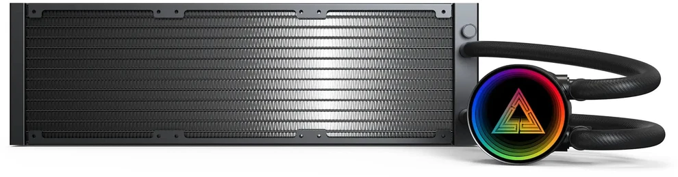 „Montech LightFlow ARGB AiO“ vandens aušintuvas – 360 mm, juodas