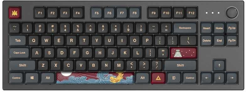 Montech MKey TKL Darkness Klaviatūra žaidimams – GateronG Pro 2.0 Raudona (US išdėstymas)