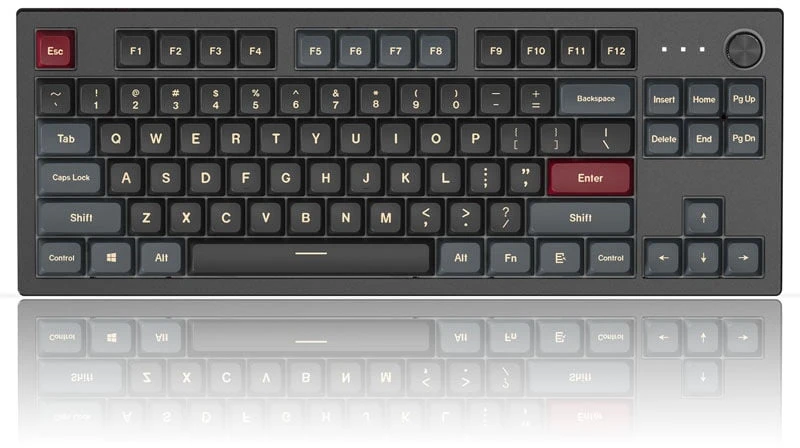 Montech MKey TKL Darkness Klaviatūra žaidimams – GateronG Pro 2.0 Raudona (US išdėstymas)