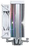 Montech NX400 Baltas procesoriaus aušintuvas, ARGB – 120mm, baltos spalvos