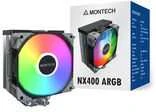 Montech NX400 Juodas procesoriaus aušintuvas, ARGB – 120mm, juodos spalvos