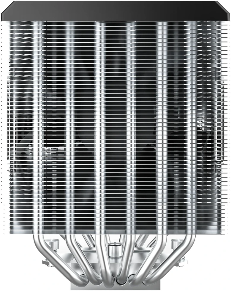 „Montech NX600“ procesoriaus aušintuvas, dvigubas bokštas – 2x 120 mm, juodas
