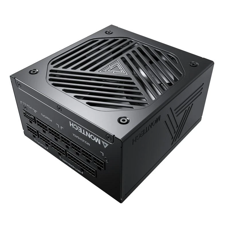 „Montech Titan Gold 850W“ – „80 PLUS“ ir „Cybenetics Gold“, modulinis, PCIe 5.0 – 850 vatų