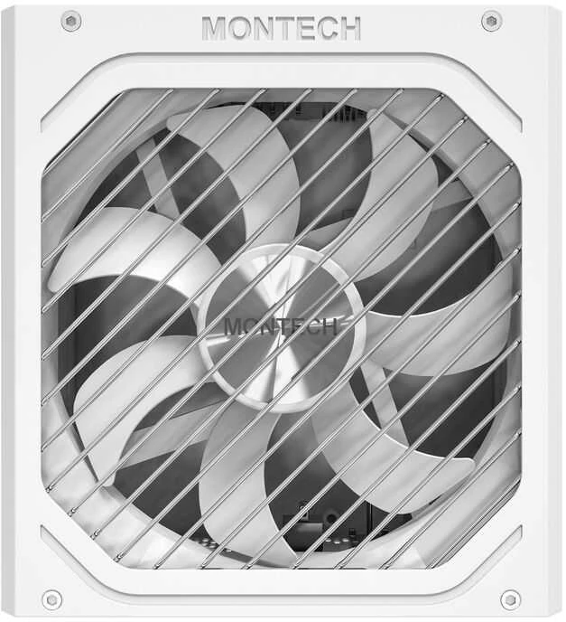 Montech Titan PLA 1000W – 80 PLUS & Cybenetics Platinum PSU, modular, PCIe 5.1 – 1000 Watt, baltos spalvos