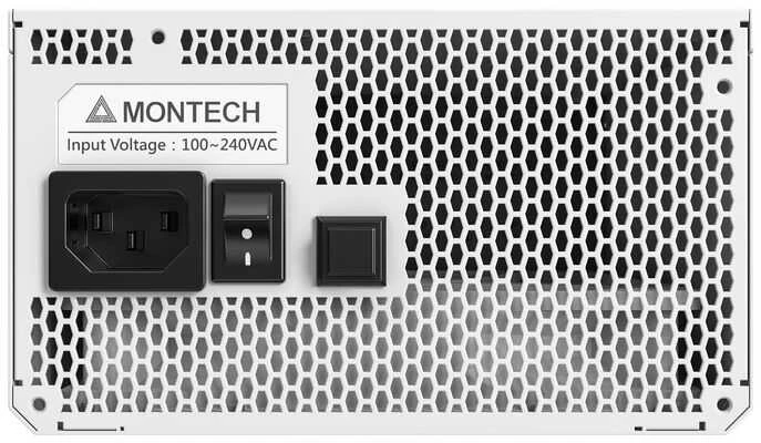 Montech Titan PLA 1000W – 80 PLUS & Cybenetics Platinum PSU, modular, PCIe 5.1 – 1000 Watt, baltos spalvos