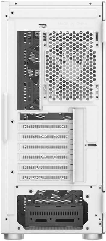 „Montech X3 Mesh Midi-Tower“, RGB, grūdintas stiklas – baltos spalvos