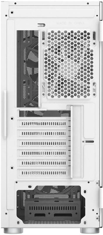 „Montech X3 Mesh Midi-Tower“, RGB, grūdintas stiklas – baltos spalvos