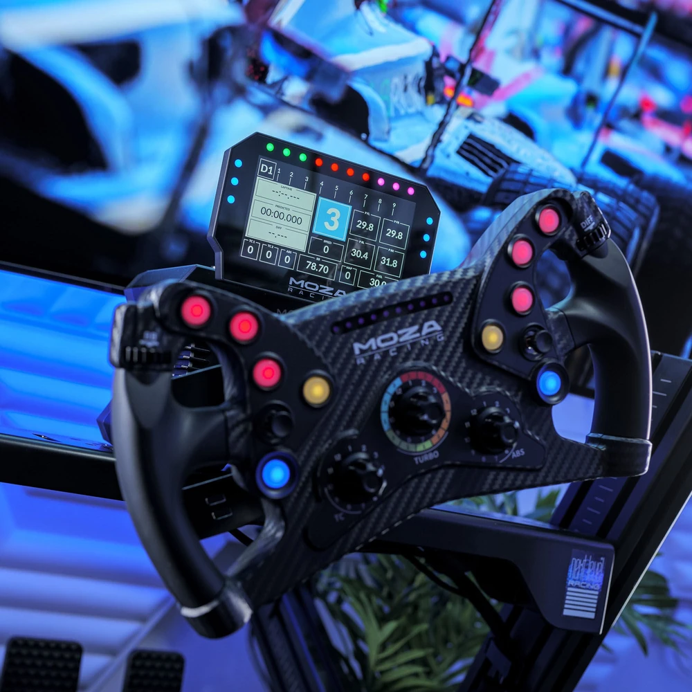 „Moza Racing CM2 RS072“ ekranas