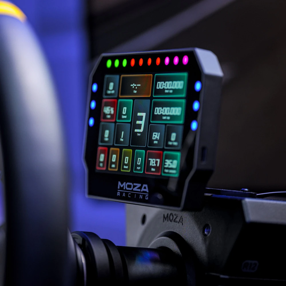 „Moza Racing CM2 RS072“ ekranas