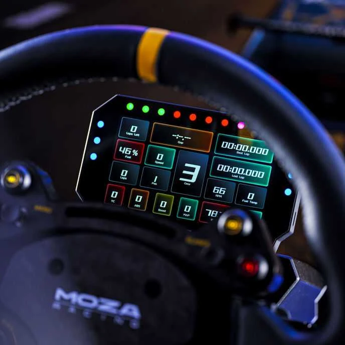 „Moza Racing CM2 RS072“ ekranas