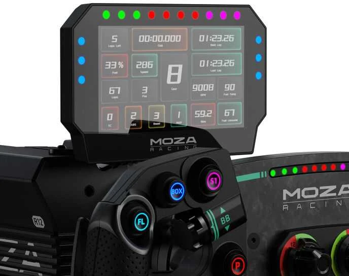 „Moza Racing CM2 RS072“ ekranas