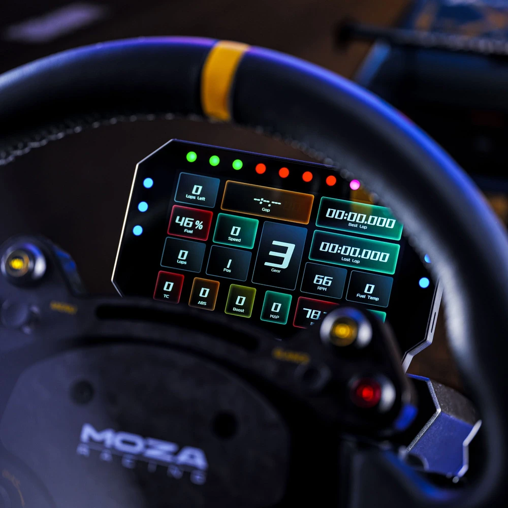 „Moza Racing CM2 RS072“ ekranas