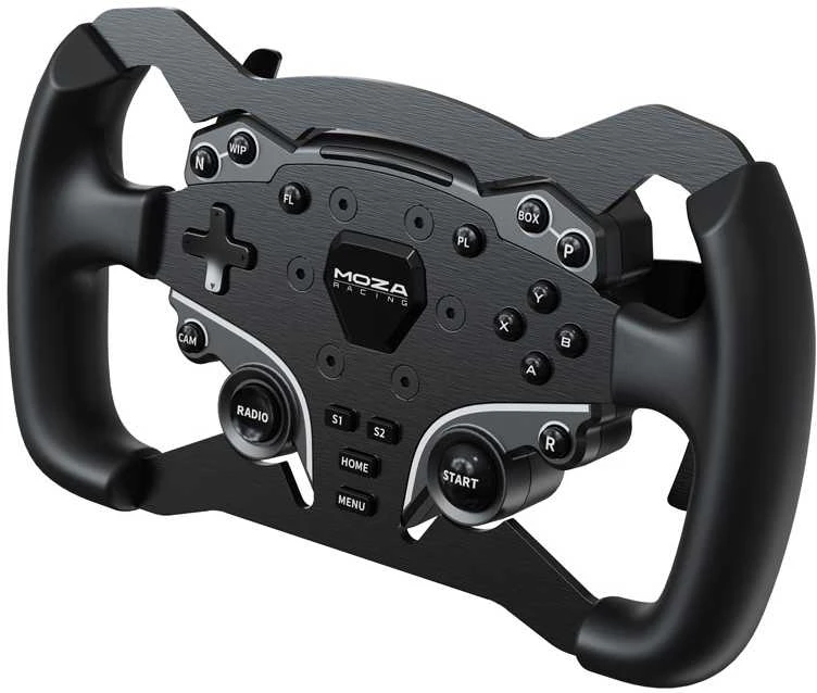 Moza Racing ES RS032 žaidimų vairo modifikacija