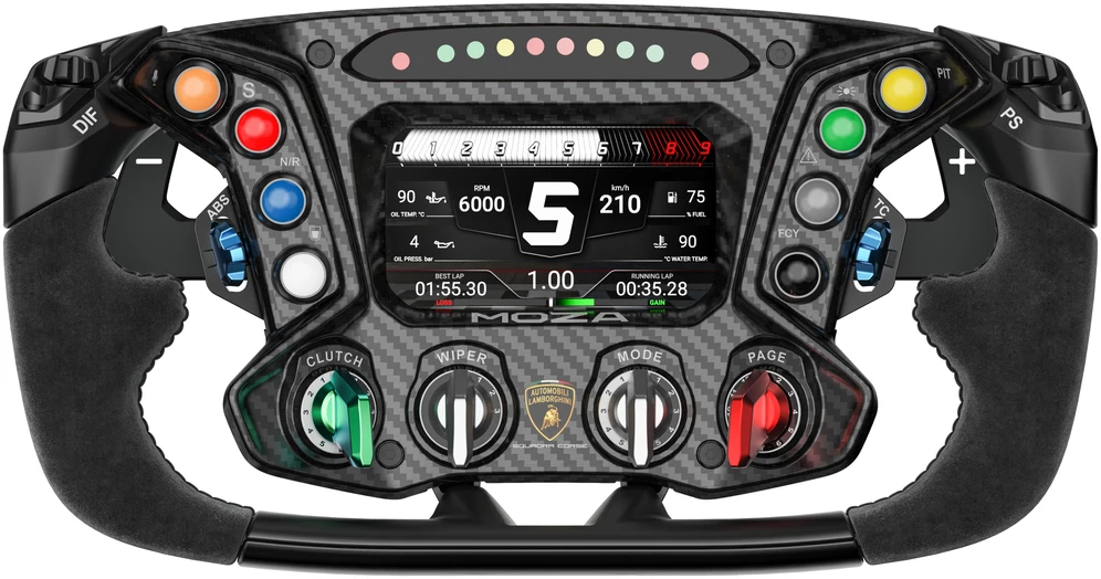 Moza Racing MOZA MOZA x Automobili Lamborghini ESSENZA SCV12 Steering Wheel