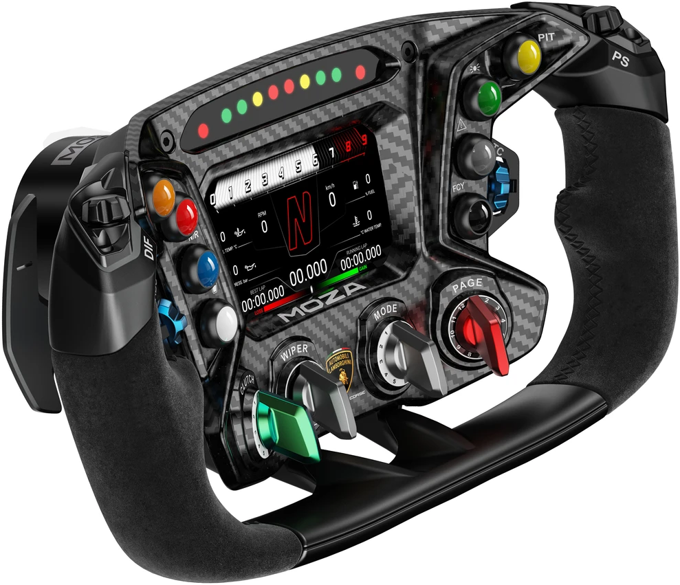 Moza Racing MOZA MOZA x Automobili Lamborghini ESSENZA SCV12 Steering Wheel