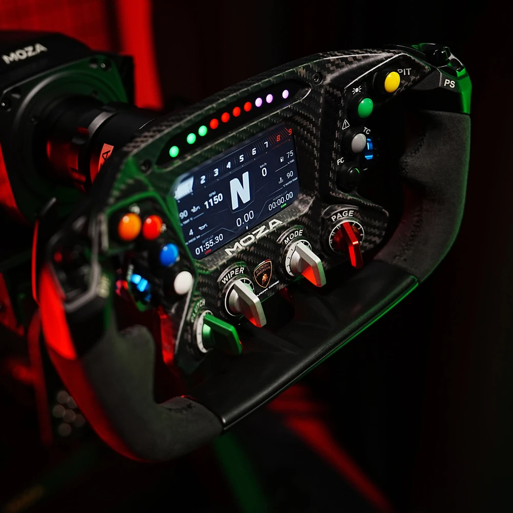 Moza Racing MOZA MOZA x Automobili Lamborghini ESSENZA SCV12 Steering Wheel