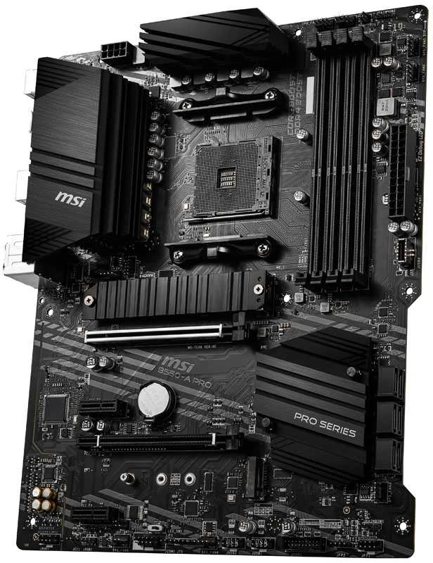 Pagrindinė plokštė MSI B550-A PRO, AM4, DDR4