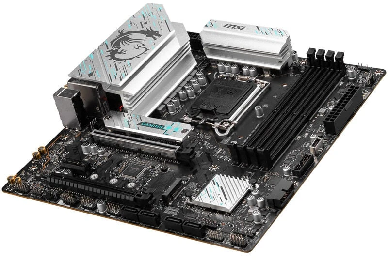 Pagrindinė plokštė MSI | B760M GAMING PLUS WIFI | Procesorių šeima Intel | Procesoriaus lizdas LGA1700 | DDR5 | Palaikomos standžiojo disko sąsajos SATA, M.2 | SATA jungčių skaičius 4
