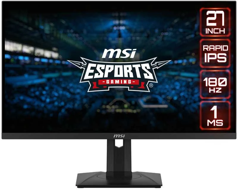 MSI G274PFDE Gaming Monitorius - Rapid IPS, 180Hz, 1ms GTG