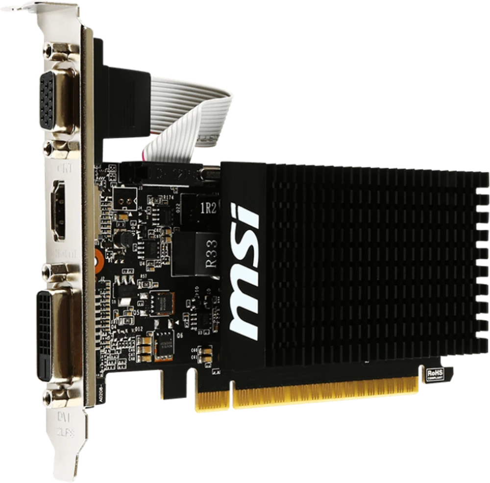 Vaizdo plokštė MSI GeForce GT 710 2GD3H LP
