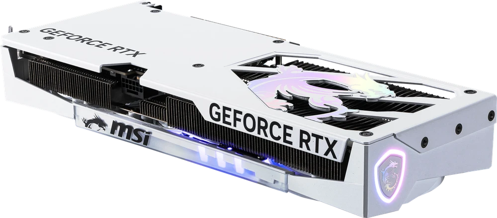 Vaizdo plokštė MSI GeForce RTX 5060 Ti 16G Gaming TRIO OC Baltas DLSS