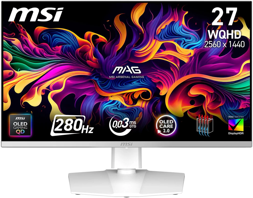 Gaming Monitorius MSI MAG 272QPWDE QD-OLED X28 - 68.6 cm