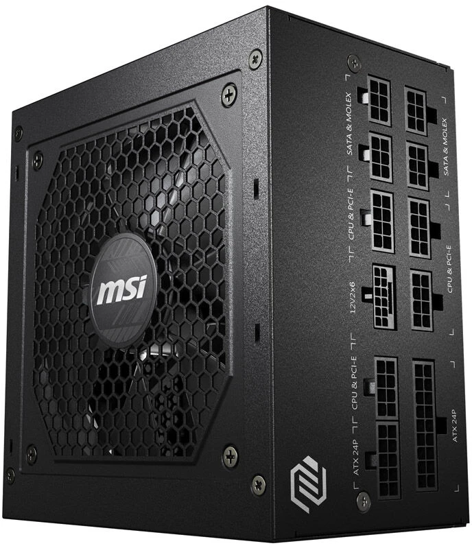 Maitinimo šaltinis MSI MAG A750GL PCIE5, 750 W, 80 Plus Gold