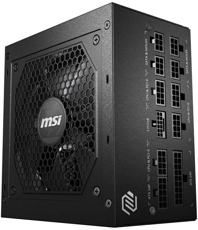 Maitinimo šaltinis MSI MAG A750GL PCIE5, 750 W, 80 Plus Gold