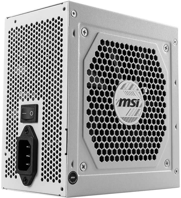MSI Maitinimo šaltinis MAG A850GL PCIE5 WHITE / 80 PLUS Gold / 850W / Active PFC