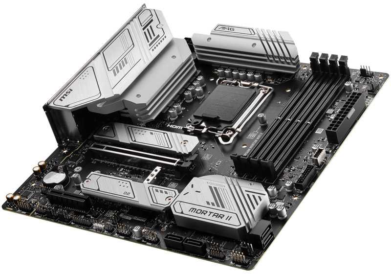 Pagrindinė plokštė MSI | MAG B760M MORTAR WIFI II | Processor