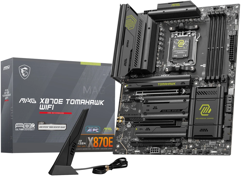 Pagrindinė plokštė MSI MAG X870E TOMAHAWK WIFI