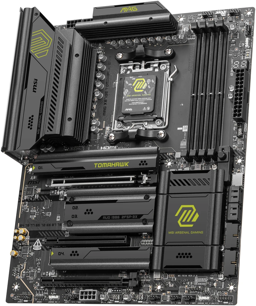 Pagrindinė plokštė MSI MAG X870E TOMAHAWK WIFI
