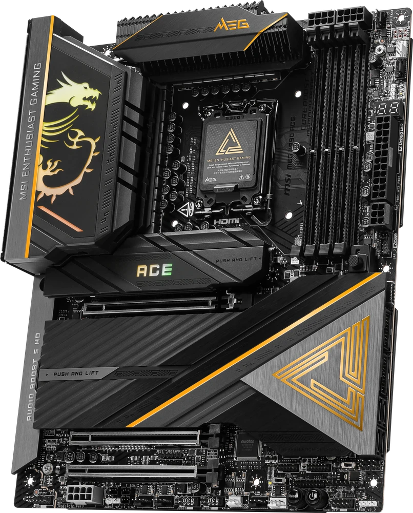Pagrindinė plokštė MSI MEG Z890 ACE