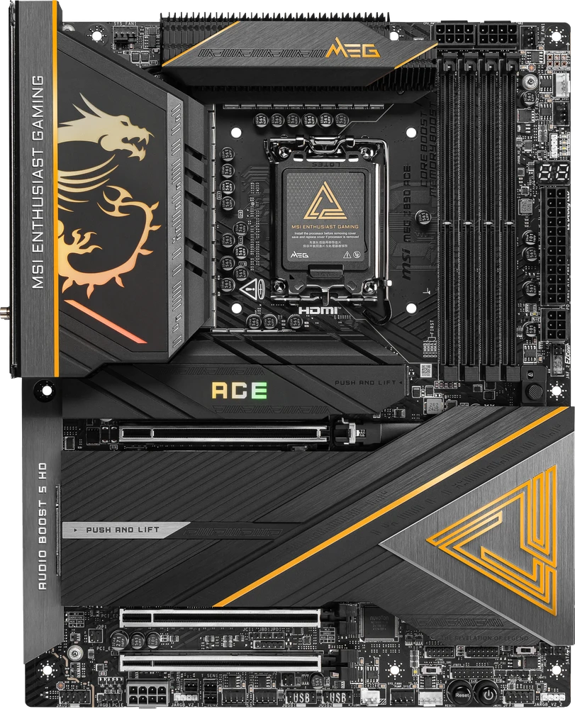 Pagrindinė plokštė MSI MEG Z890 ACE
