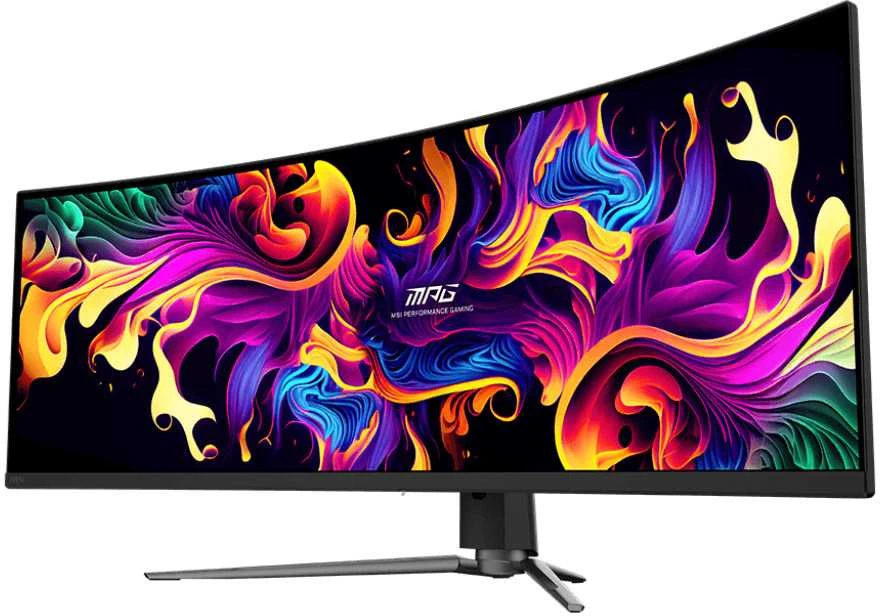 Monitorius MSI MPG 491CQPDE 49" QD-OLED Curved Gaming Ekranas, DQHD 5120x1440, 144Hz, 0.03ms, HDMI 2.1