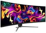 Monitorius MSI MPG 491CQPXDE QD-OLED dvigubas QHD lenktas žaidimų ekranas 124,5 cm (49 colių)