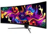 Monitorius MSI MPG 491CQPXDE QD-OLED dvigubas QHD lenktas žaidimų ekranas 124,5 cm (49 colių)