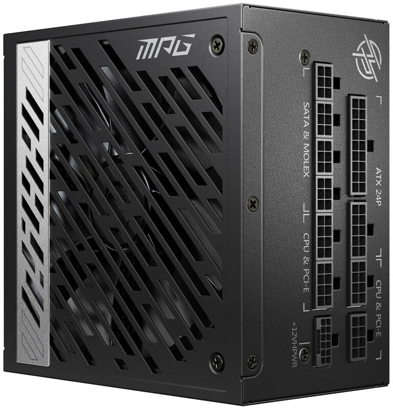 Maitinimo blokas MSI MPG A850G PCIE5 80 PLUS Gold/850W
