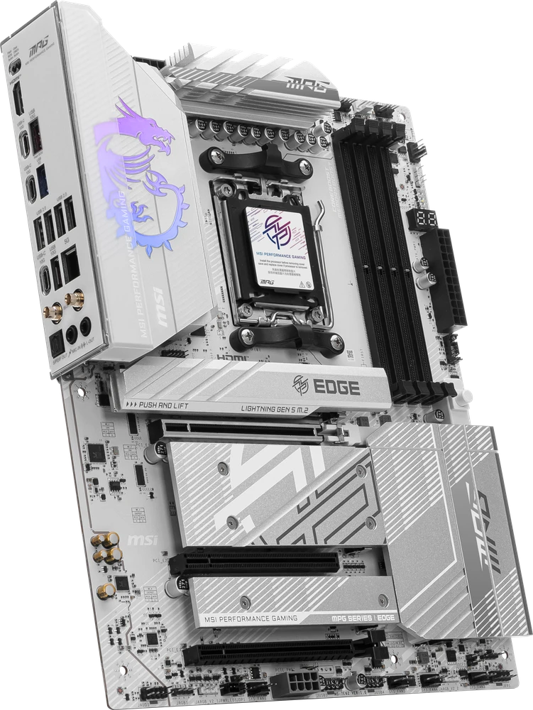Pagrindinė plokštė MSI MPG B850 EDGE TI WIFI