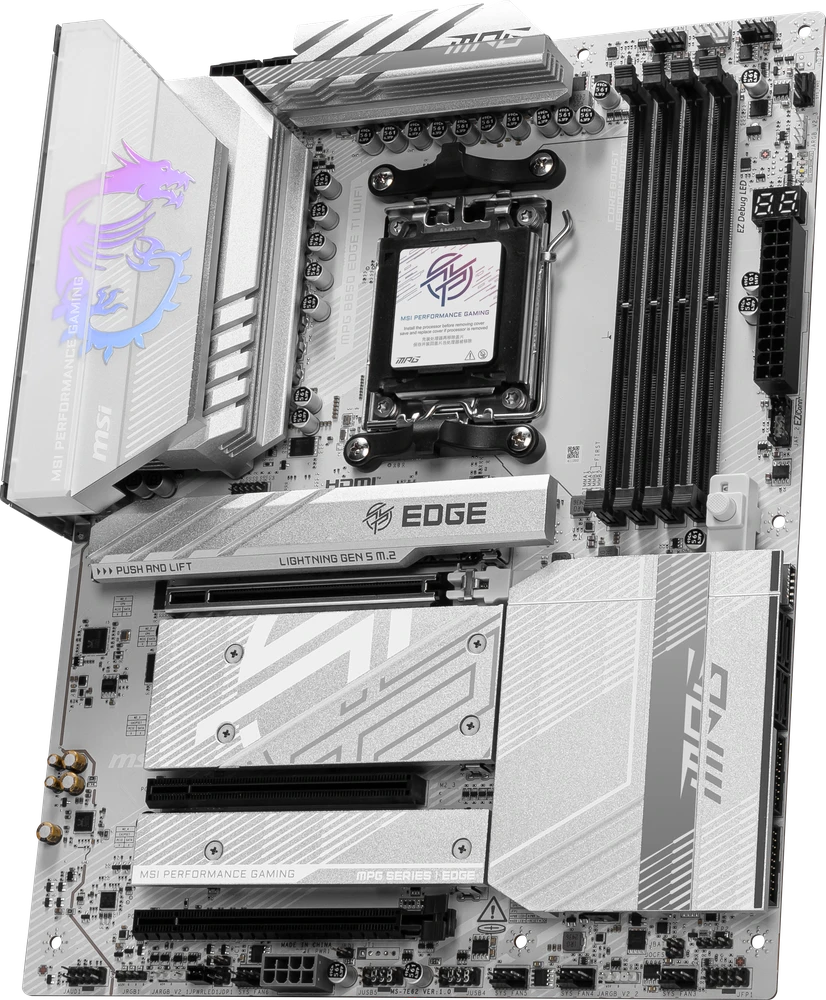 Pagrindinė plokštė MSI MPG B850 EDGE TI WIFI