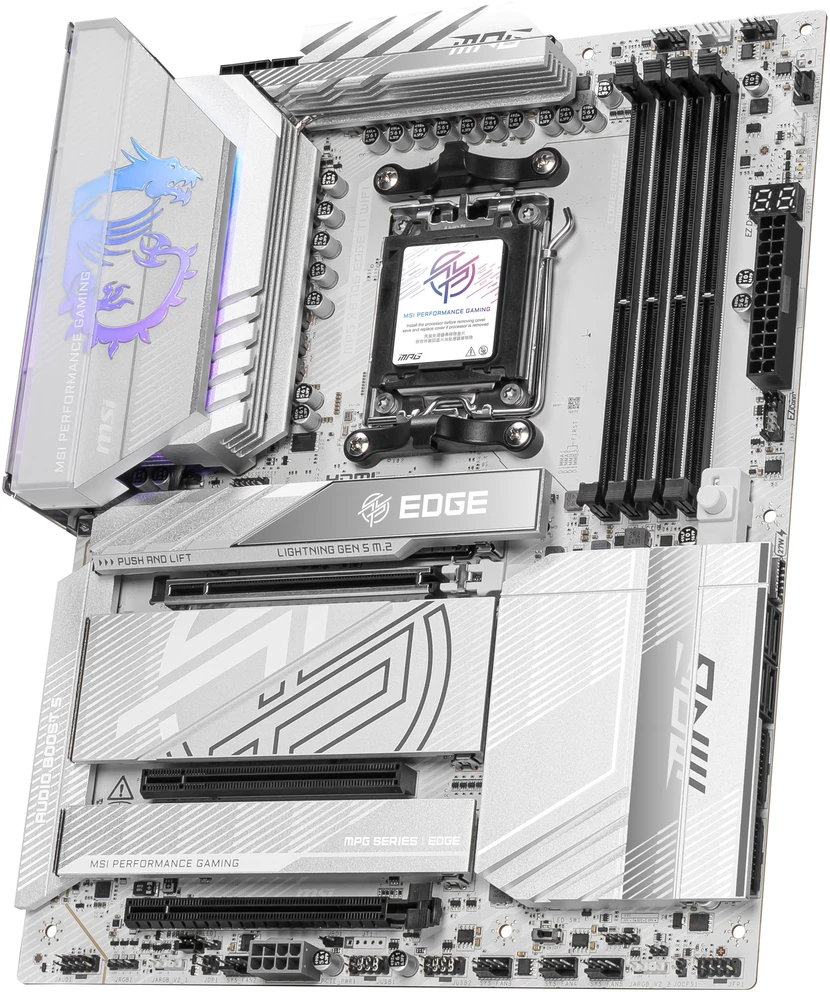 Pagrindinė plokštė MSI MPG X870E EDGE TI WIFI