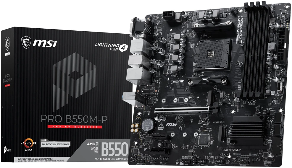 MSI PRO B550M-P