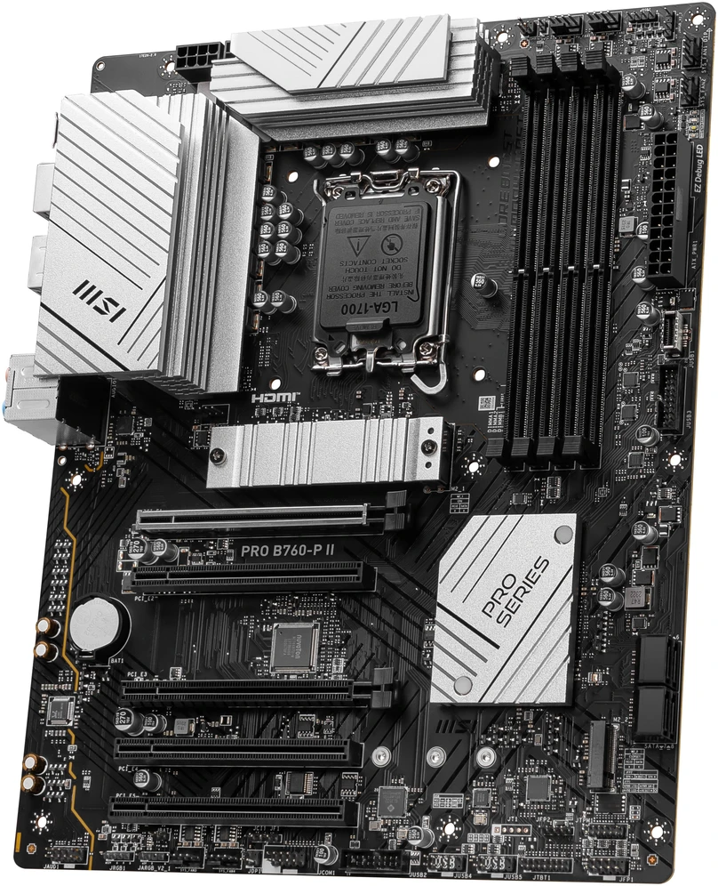 Pagrindinė plokštė MSI PRO B760-P II