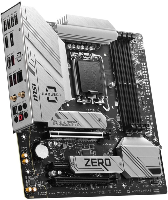 Pagrindinė plokštė MSI B760M PROJEKTAS NULIS | Procesorių šeima Intel | Procesoriaus lizdas LGA1700 | DDR5 | Palaikomos standžiojo disko sąsajos SATA, M.2 | SATA jungčių skaičius 4