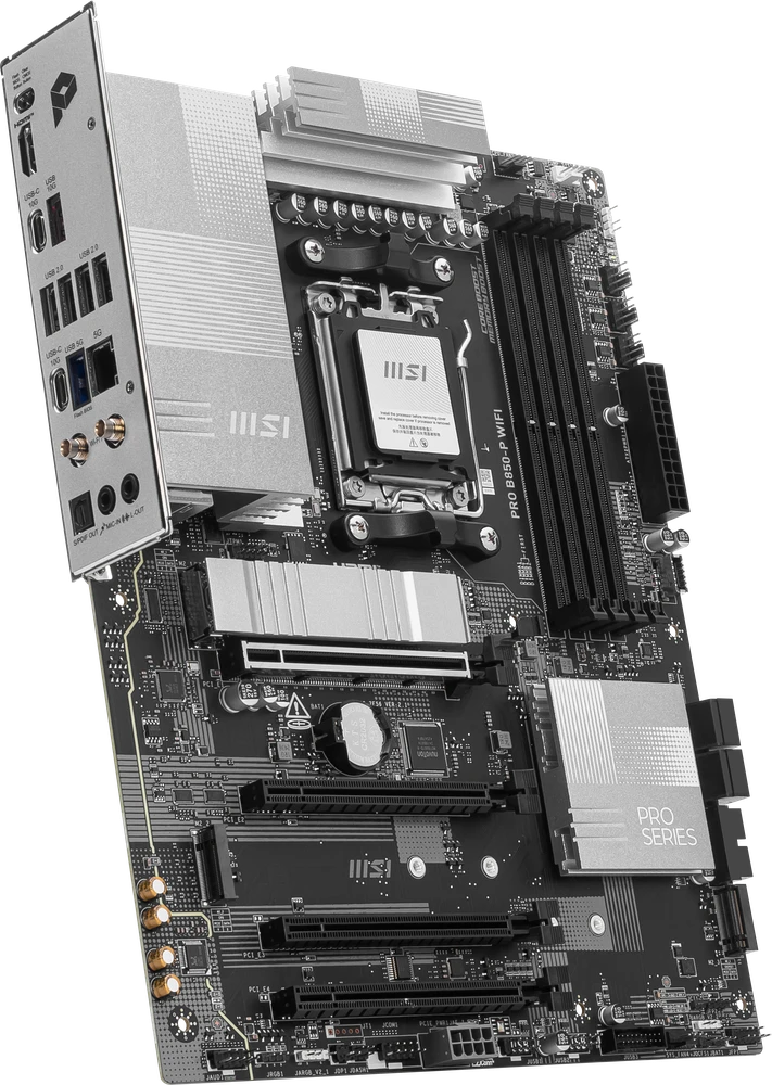 Pagrindinė plokštė MSI PRO B850-P WIFI