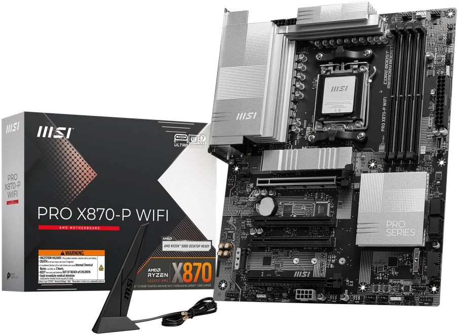 Pagrindinė plokštė MSI Procesorių šeima AMD | Procesoriaus lizdas AM5 | DDR5