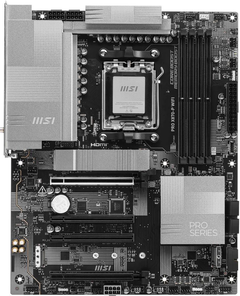 Pagrindinė plokštė MSI Procesorių šeima AMD | Procesoriaus lizdas AM5 | DDR5