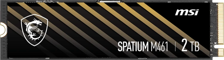 SSD kietasis diskas MSI SPATIUM M461, 2 TB PCIe Gen4x4 M.2 2280