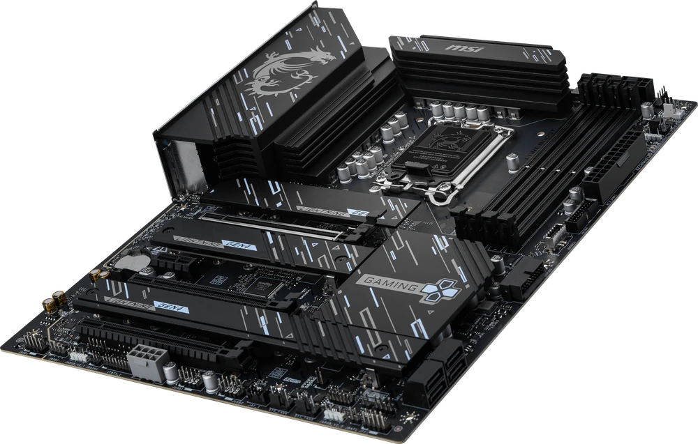 Pagrindinė plokštė MSI Z890 GAMING PLUS WIFI | Procesorių šeima Intel | Procesoriaus lizdas LGA1851 | DDR5 UDIMM | Palaikomos standžiojo disko sąsajos SATA, M.2 | SATA jungčių skaičius 4