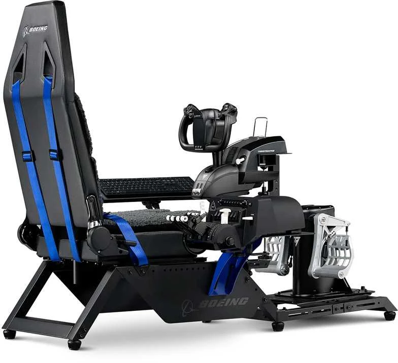 „Next Level Racing“ komercinio „Boeing“ skrydžio simuliatorius | „Mėlyna“ apžvalga